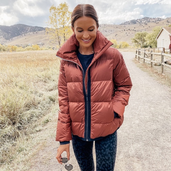 lululemon athletica Jackets & Blazers - Lululemon Cloudscape Jacket, SUNSET ORANGE, Size 2